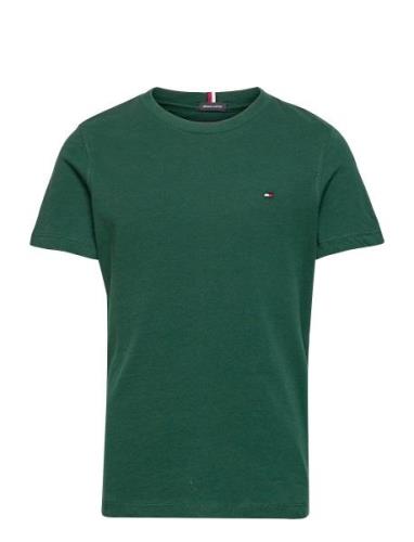 Tommy Hilfiger Essential Cotton Reg Tee S/S Grön