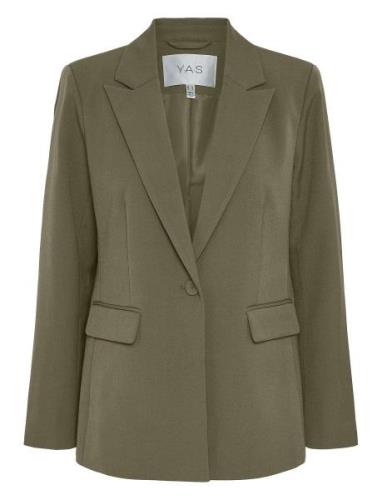 YAS Yaslikka Ls Blazer S. Noos Khaki Green