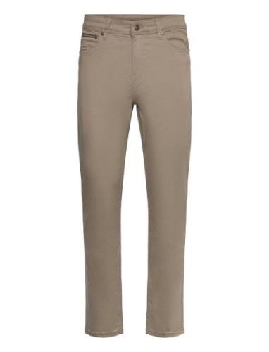 Lindbergh Twill Superflex 5 Pocket Pants Beige