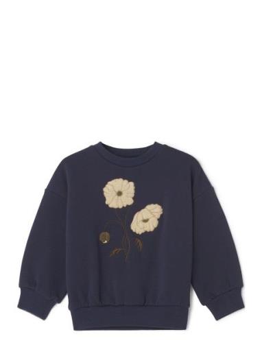 Garbo&Friends Flos Navy Sweatshirt Marinblå