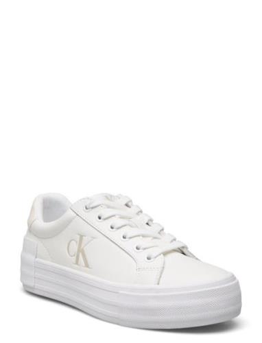 Calvin Klein Vulc Flatform Low Mg Lth Vit