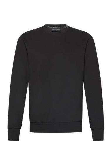 Emporio Armani Men's Knit Crew Neck Svart