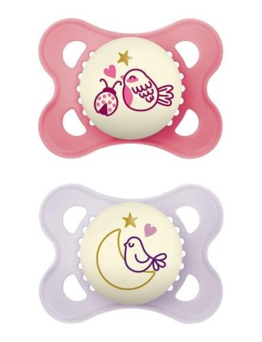 Mam Original Night 0-6M Silic Pink 2P Baby & Maternity Pacifiers & Acc...