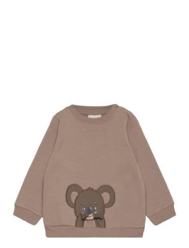 Minymo Sweatshirt Ls Brun