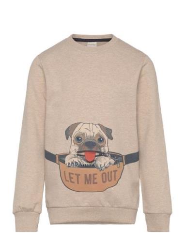 Minymo Sweatshirt Ls Beige