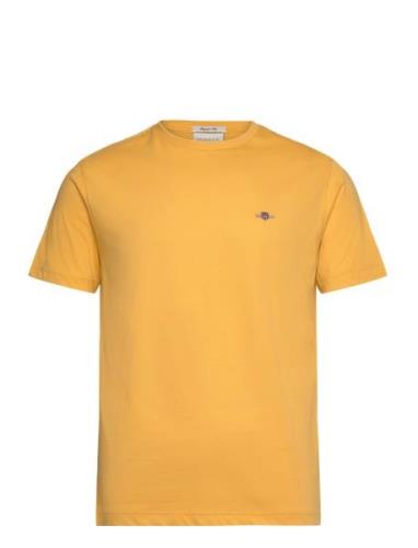 GANT Reg Shield Ss T-Shirt Gul