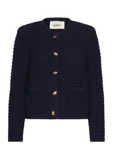 Ba&sh Cardigan Gaspard Marinblå