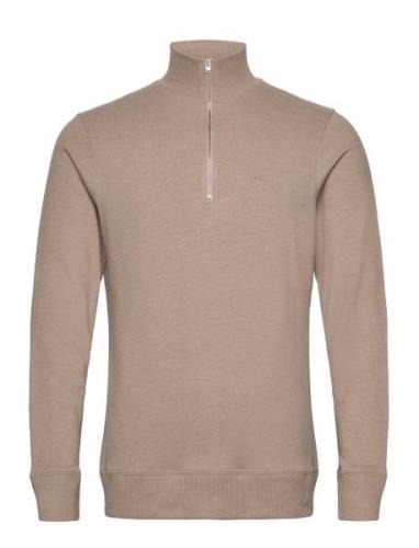 Denham Mens Pullover Lg. Sleeve Crew-Neck Beige