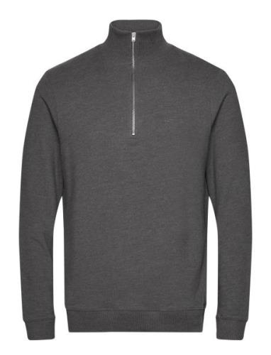 Denham Mens Pullover Lg. Sleeve Crew-Neck Grå