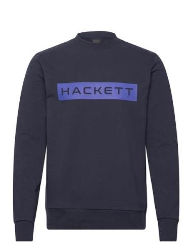 Hackett London Hs Essential Sp Crew Marinblå