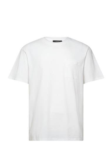 Clean Cut Copenhagen Clean Formal Stretch T-Shirt Vit