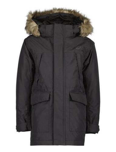 Didriksons Oxid Kids Parka Svart