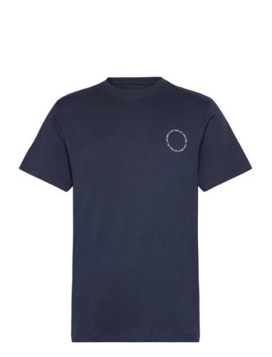 Clean Cut Copenhagen Ronald Cotton Tee Ss Marinblå