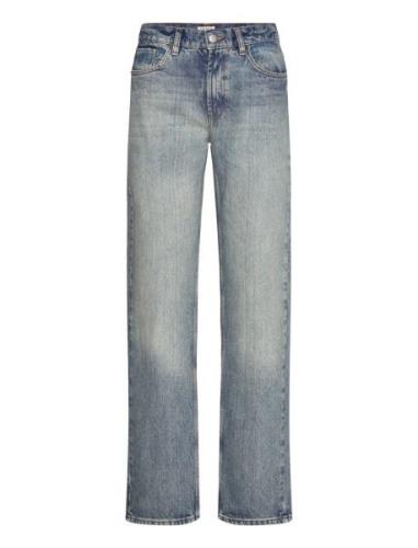 Lindex Trouser Denim Sia Mid Blue Blå