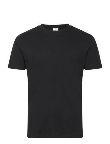 Mango Slim-Fit Cotton T-Shirt Svart