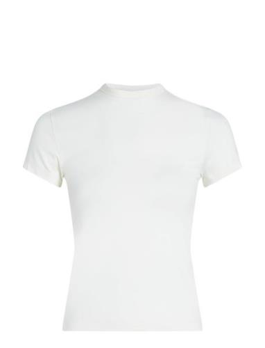 Calvin Klein Modal Stretch C-Neck Slim Top Ss Vit