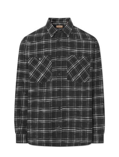 Rue De Tokyo Samwell Japanese Flannel Check Svart