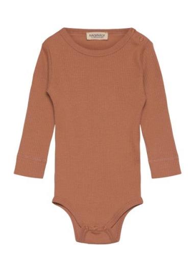 MarMar Copenhagen Plain Body Ls Orange