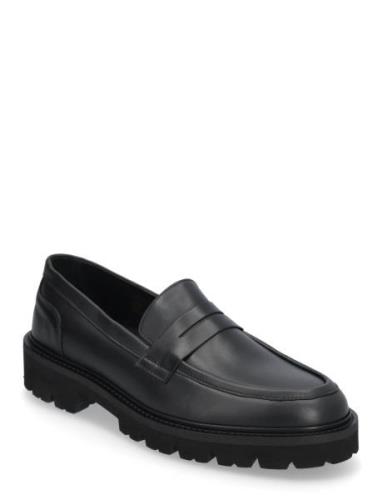 S.T. VALENTIN Lightweight Chunky Loafer - Black Svart