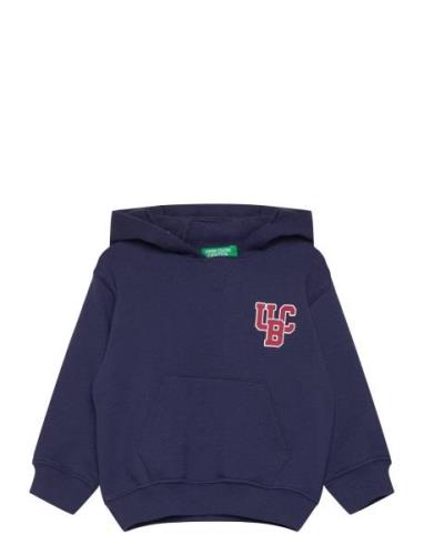 United Colors Of Benetton Sweater W/Hood Marinblå