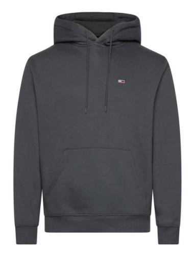 Tommy Jeans Tjm Reg S Flag Hoodie Grå