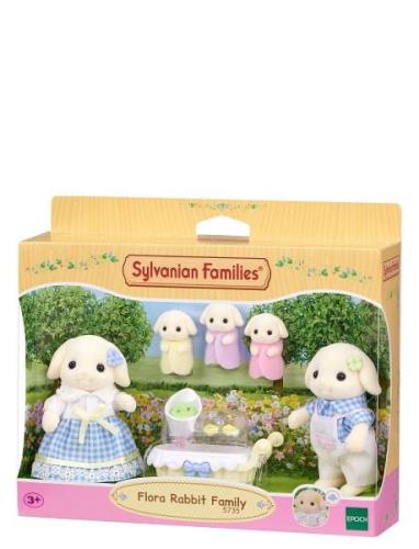 Flora Rabbit Family Toys Playsets & Action Figures Play Sets Multi/pat...