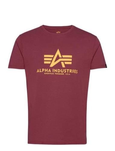 Alpha Industries Basic T-Shirt Burgundy