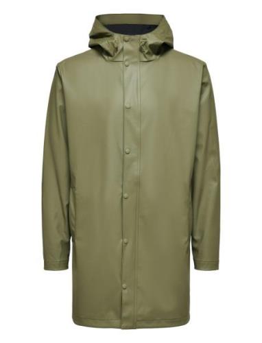 Selected Homme Slhmagnus Rain Jkt Grön