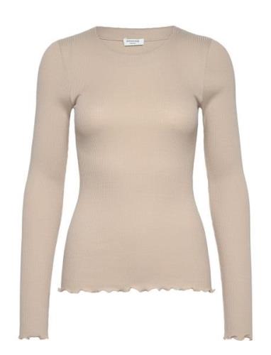 Rosemunde Long Sleeve T-Shirt Beige