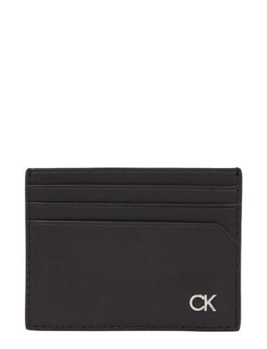 Calvin Klein Metal Ck Cardholder 6Cc Svart