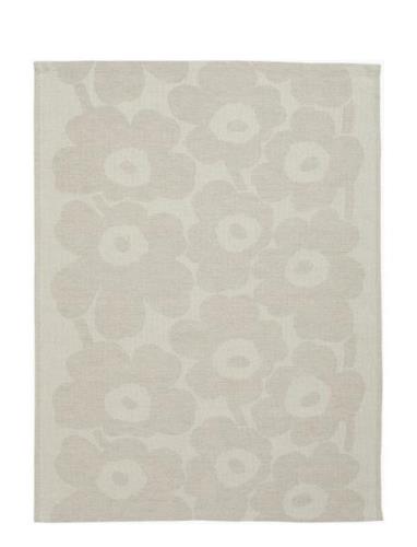 Marimekko Home Pieni Unikko Tea Towel Beige