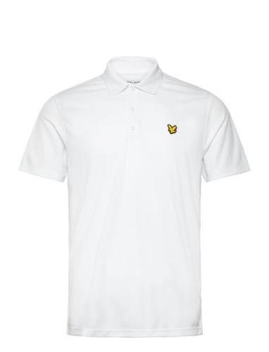 Lyle & Scott Sport Golf Tech Polo Shirt Vit