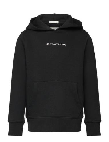 Tom Tailor Printed Hoody Svart