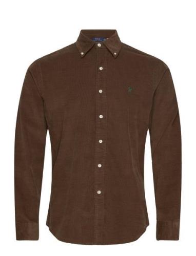 Polo Ralph Lauren Custom Fit Corduroy Shirt Brun