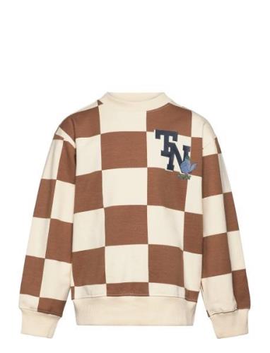 The New Tnlucas Os Sweatshirt Brun