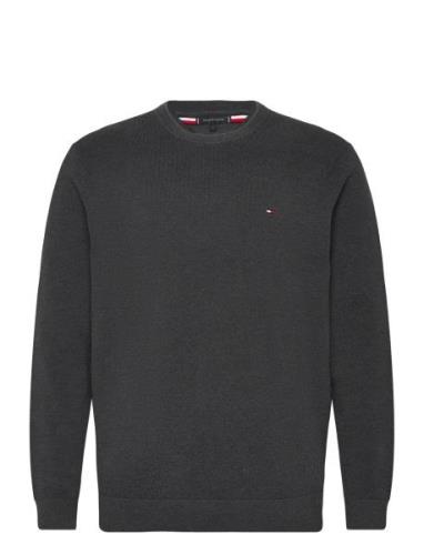 Tommy Hilfiger Essential Structure Crew Neck Grå