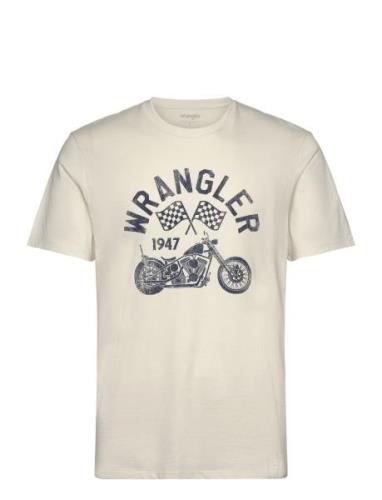 Wrangler Americana Tee Kräm