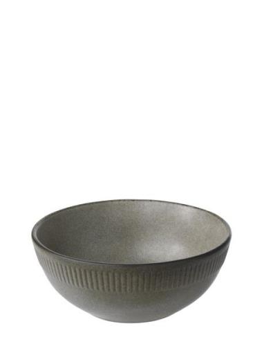 Aida Relief St Ware Bowl Grey 1 Pcs. 14 Cm. Grå