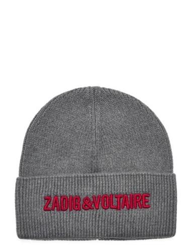 Zadig & Voltaire Kids Pull On Hat Grå