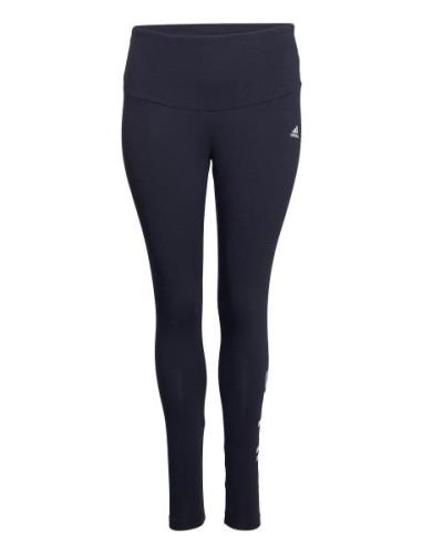 Adidas Sportswear Essentials High Waist Logo Leggings Blå