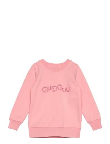 Gugguu Logo Sweatshirt Rosa