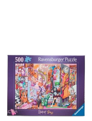 Student Days 500P Toys Puzzles And Games Puzzles Classic Puzzles Multi...