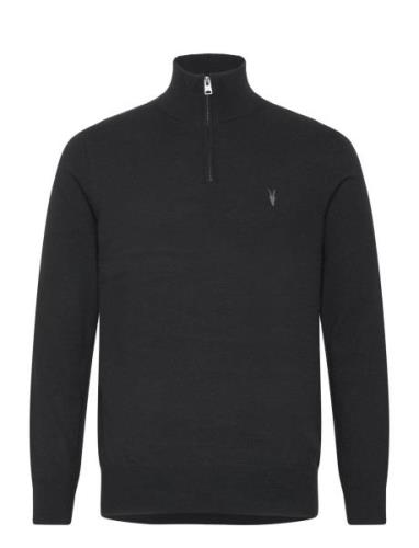 AllSaints Kilburn Zip Funnel Svart