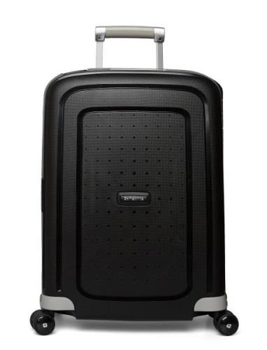 Samsonite S'cure Spinner 55Cm Dark Blue 1247 Svart