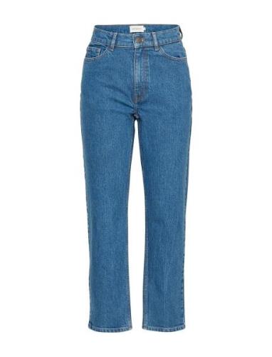 MSCH Copenhagen Mschedi Ada Hw Slim Ankle Jeans Blå