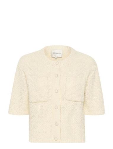 My Essential Wardrobe Carrymw Knit Cardigan Vit