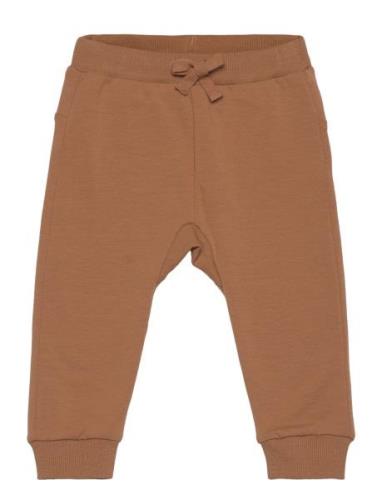 Lindex Trousers Face At Back Brun