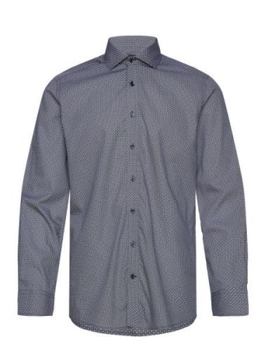 Bruun & Stengade Bs Dwight Modern Fit Shirt Marinblå