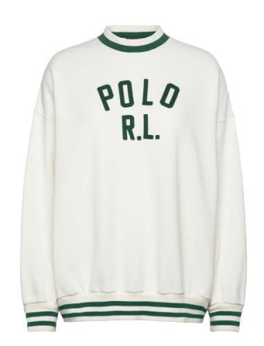 Polo Ralph Lauren Logo Fleece Sweatshirt Vit