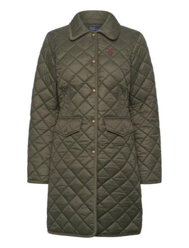 Polo Ralph Lauren Water-Repellent Quilted Coat Grön